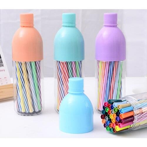 36 Color/Set Markers Plastic DIY Scrapbooking Crafts Drawing for Anime Comic Sketching Art School Supplies Stationery