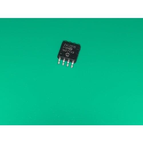 5pcs/lot 24LC515-I/SM SOP8 IC EEPROM 512K I2C 400KHZ 8SOIJ 24LC515T-I/SM 515 SOP-8