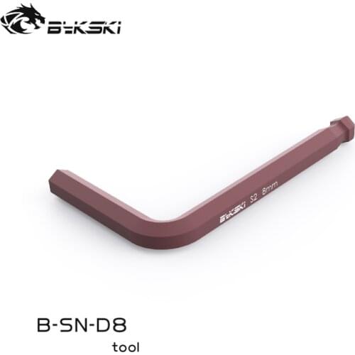 Bykski B-SN-D8,PC Water Cooling Accessoriees Quick Screw Fitting Installation Disassembly Tool 8mm
