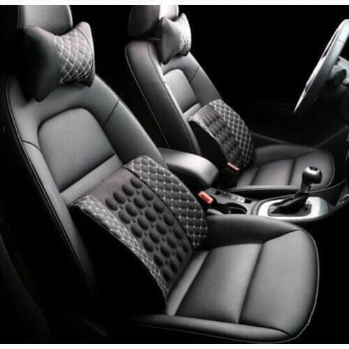 Car Electric Lumbar Pad Back Seat Cushion 12V For Chrysler 200 300 Aspen Pacifica Cruiser Sebring Dacia Duster Logan Sandero