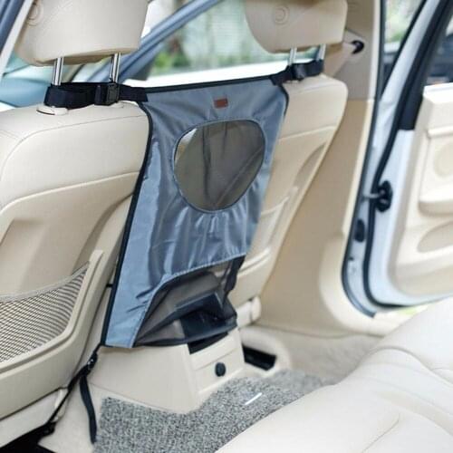 Car Anti-collision Mesh Dog Car Seat Cover Carrier Waterproof Pet Auto Barrier Safety Isolation Net with Breathable Mesh