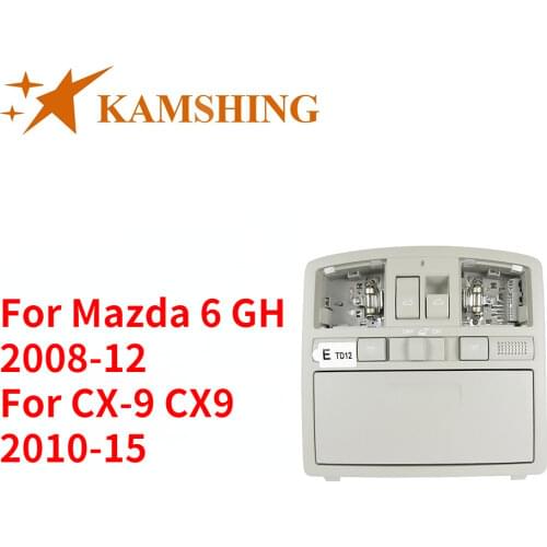 CAPQX For Mazda 6 GH 2008-12 For CX-9 CX9 2010-15 Interior Dome light cover Lid Reading Light with Sunroof switch spectacle case