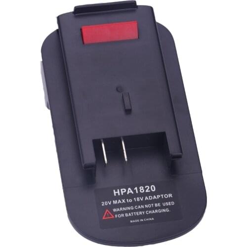 For Black&Decker For Porter For Stanley HPA1820 18V To 20V Battery Convertor Adapter For Battery Cordless Power Tool