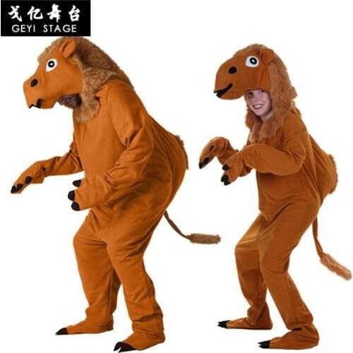 Halloween party role Dromedary camel costume fancy costume anime cosplay kits mascotte fancy dress carnival for kid adult