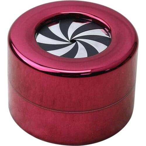 Creative Round Rotating Wedding Ring Box Holder Jewelry Display Storage Case Gift Boxes