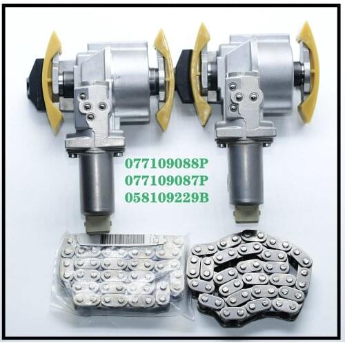 2 Set Left and right 4,2 V8 Nockenwelle Spanner & Transmission Chain For Phaeton A6 S6 A8 S8 077109087P 077109088P 058 109 229 B