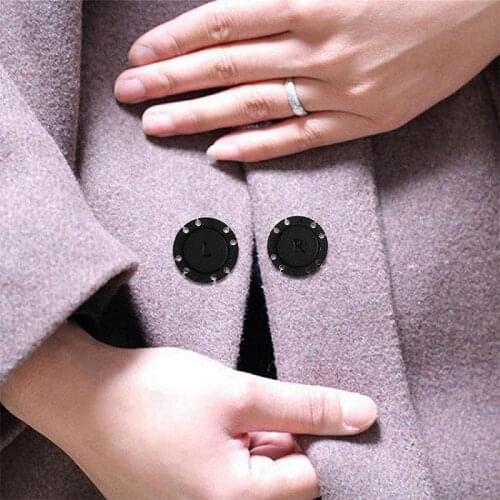 Sewing Supplies Magnet Stone Dark Buckle Automatic Magnetic Buttons DIY Double Sided Button for Clothes Plastic Magnetic Buttons