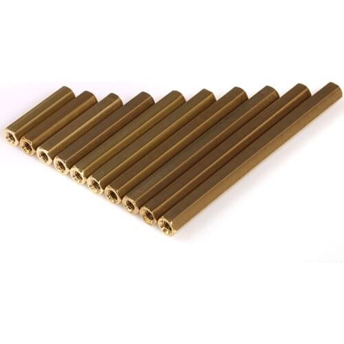 M5 * 8-m5 * 100mm copper pillar gasket double way