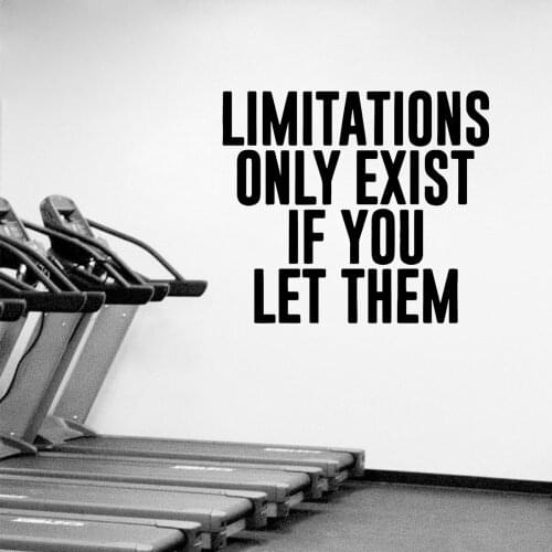 Cartoon GYM Wall Decal Art Vinyl Stickers For Kids Rooms Diy Home Decoration Background Wall Art Decal Drop Shipping