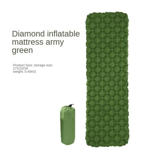 Inflatable Cushion Camping Inflatable Cushion Outdoor Camping Inflatable Moisture-Proof Cushion Single TPU Inflatable Cushion
