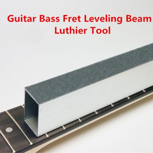 Practical Fret Leveling File Aluminum Guitar Bass Beam Luthier Rasp Tool 10 Inch