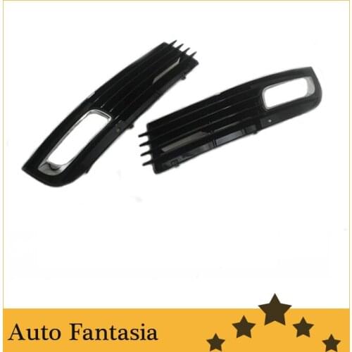 Facelifted front side fog light grille set for Audi a8 d3