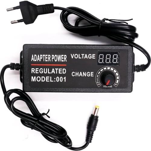 Adjustable Power Supply AC 100V-240V TO DC 3V-12V 3V-24V 9V-24V 1A 2A 3A 5A Universal Adapter Transformer For CCTV/LED Strip