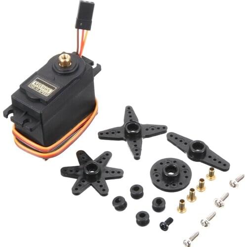 1pc 6V MG995 Servo High Torque Metal Gear RC Servo Spare Parts For RC Airplane Helicopter Car Boat Accessories