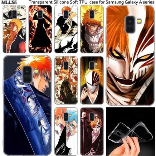 Anime Bleach Ulquiorra Silicone Case For Samsung Galaxy A50 A30 A10 A40 A6 A8 Plus A20 E A5 A7 2018 2017 2016 Note 9 8 Cover