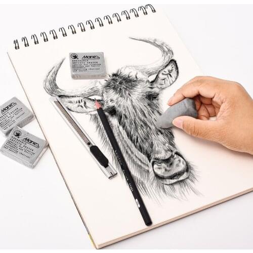 1pcs Plasticity Rubber Soft Eraser Wipe highlight Kneaded Rubber For Art Pianting Design Sketch Drawing Plasticine Stationery