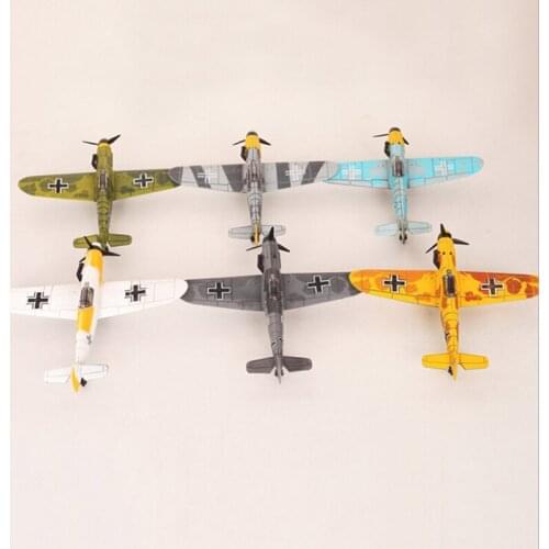 1Pcs Assemble Fighter Model Toys Building Tool Sets Aircraft Diecast 1/48 Scale War-II Spitfire Gift for Boy
