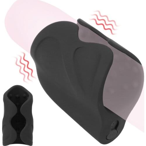 10 Modes Blowjob Glans Vibrator Penis Extender Penis Delay Trainer Sex Toys for Men Male Masturbator Delayed Ejaculation