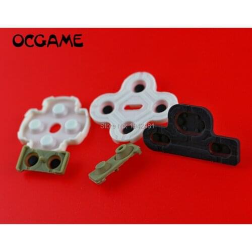 120sets/lot Conductive Adhesive Rubber Key Pads For Playstation 3 PS3 Controllers Buttons Repair Parts Replacement OCGAME