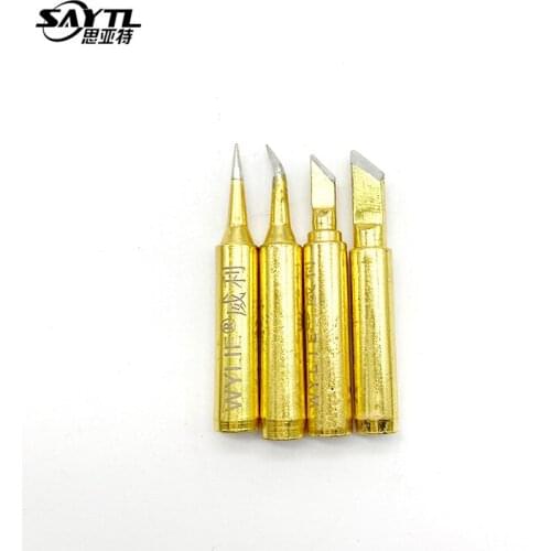 900M Lead Free Soldering Iron Tips High Quality Replacement for Soldering Repair Station and soldering iron kit Gold Welding Tip