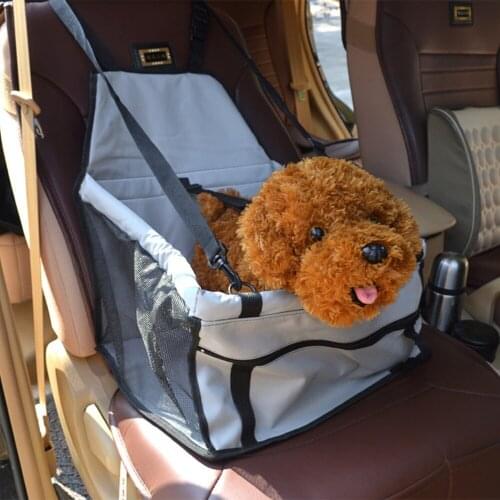 Dog Car Seat Waterproof Oxford Cloth Pet Travel Mat Folding Washable Hammock Cover Car Safety Pad Pets House Basket Car Use