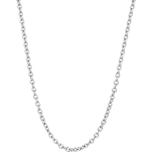925 Sterling Silver 60cm Necklace Chain For Women Men Fine Silver Jewelry