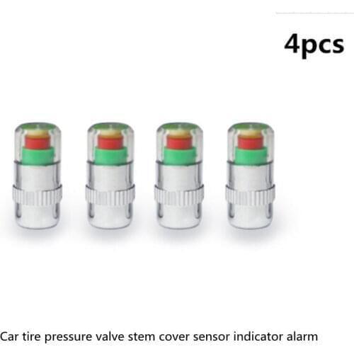 Car Tire Air Pressure Valve Stem Caps Sensor Indicator Alarm For Peugeot 206 207 208 307 308 406 407 408 508 2008 3008 4008 5008