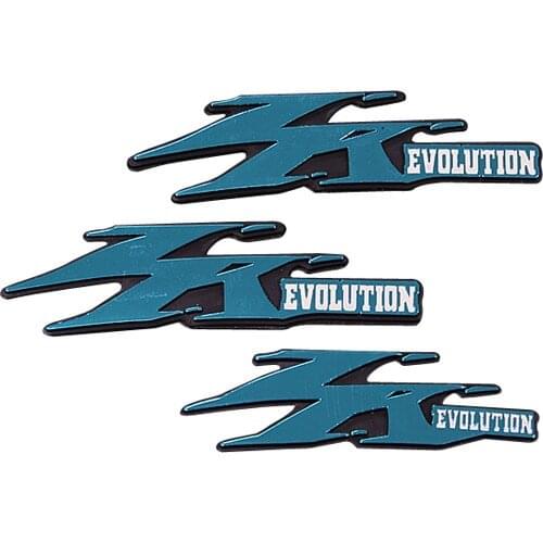 For Yamaha JOG ZR EVOLUTION motorcycle scooter body fairing Chrome sticker Motorcycle 3D stereo Stickers Decals