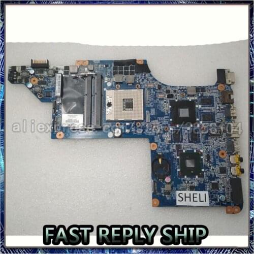 SHELI For HP DV7T DV7-4000 DV7 Motherboard with HD5650 615307-001