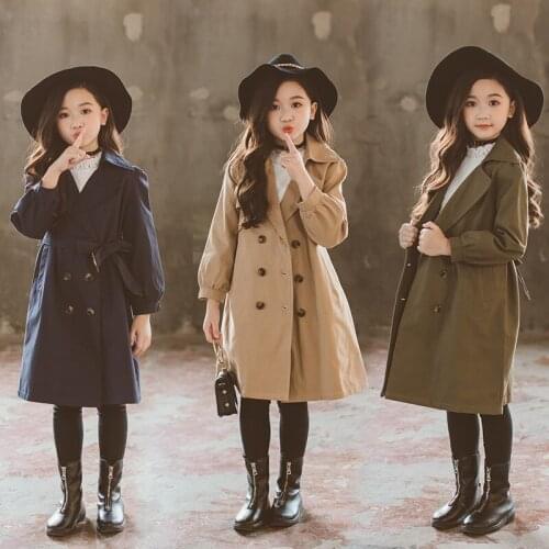MINISED Trench Coats For Girls