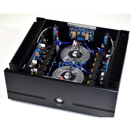 Am-90 HIFI pure afterstage high-power power amplifier class A and class AB balance input is optional