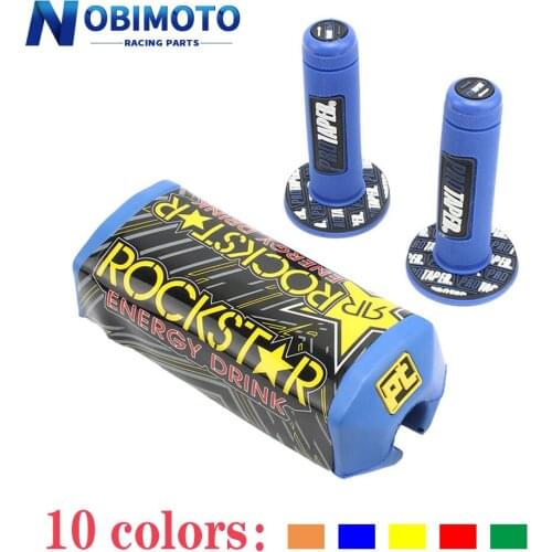 Motorcycles 22/24mm Handlebar Pads 1-1/8" Handlebar Chest Protector Cross Bar Pad Fit CRF EXC YZF Dirt Pit Bike Motorcross