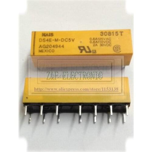 Wholesale RELAY DS4E-M-5V DS4E-M-DC5V new original 2PCS/LOT