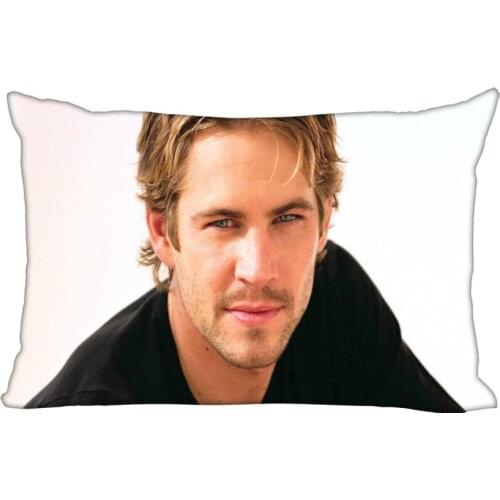 Rectangle Pillow Cases Hot Sale Best Nice High Quality Paul Walker Pillow Cover Home Textiles Decorative Pillowcase Custom