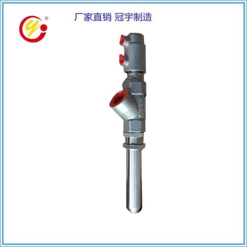 Stainless steel 304 thread Angle seat valve DN20 Lengthened rod anti-drip juice filling valve