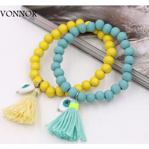 VONNOR Wooden Bracelets