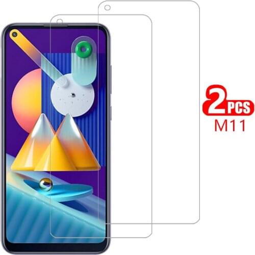 Screen protector tempered glass for samsung m11 case cover on samsun galaxy m 11 11m protective phone coque bag samsungm11 n11