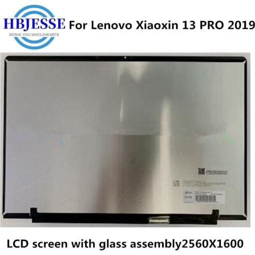 13.3'' LCD screen with glass cover assembly For Lenovo Xiaoxin 13 PRO 2019year Resolution 2560X1600 MND307DA1-25D10S39616