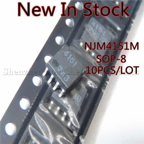 10PCS/LOT NJM4151M-TE1 NJM4151M 4151 JRC4151 SOP-8 Switching regulator