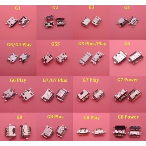 10x USB Charging Port Connector Charge Jack Socket Plug Dock For Motorola Moto Z3 G3 G4 G5 G5S G6 G7 Plus G8 Power Play Plus X2