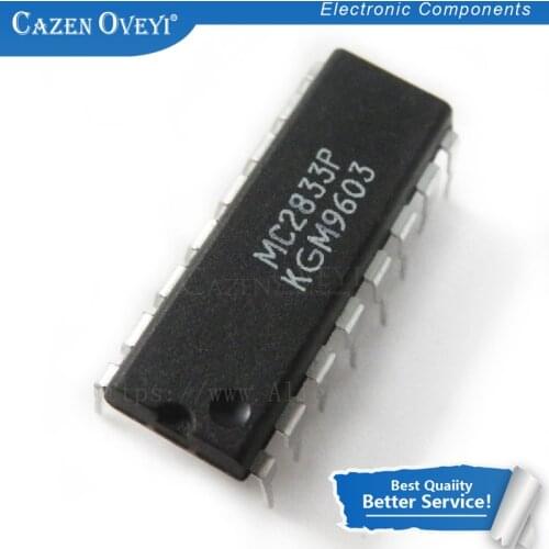 5pcs/lot MC2833P MC2833 MC2833PG DIP-16 In Stock