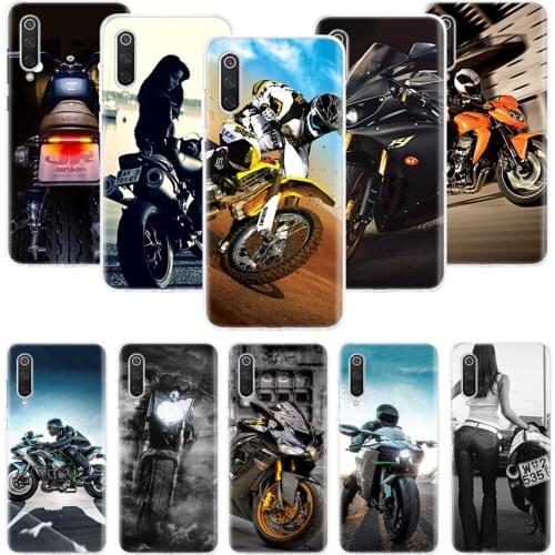 Moto Cross motorcycle sports Case for Xiaomi Redmi Note 10 9 9S 8 7 6 8T 8A 7A 6A S2 K30 K20 MI 9 8 CC9 F1 Lite Pro Soft TPU Pho