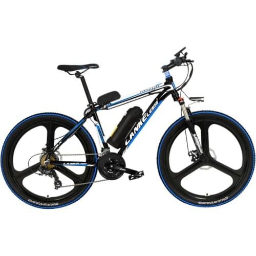 Adult Electric Bike 26 Inches*1.95 36V/48V 240W 21 Speed Mountain Strong Power Portable Electric Scooter