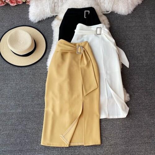 Юбки-карандаши с завышенной талией Foamlina China At AliExpress