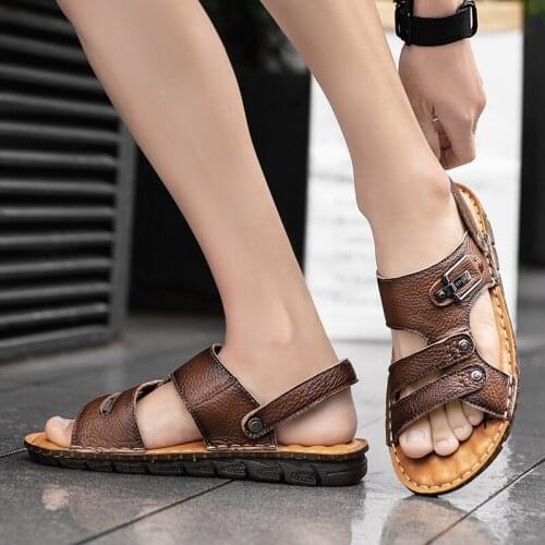 Sandals Outdoor Mens Summer Sandles Platform Sandals Roman Men Sandalias Deportivas Safety Sandalen Heren Hombre
