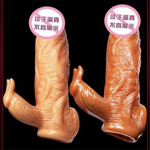 Penis Sleeve 18 Sex Toys Sleeve for Penis Condoms Vacuum Pump Penise Enlargement Big Penis Pump Penis Extender Cock Dildo Sextoy