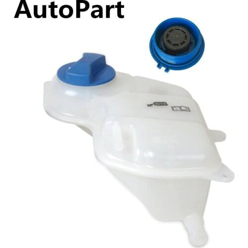 New Sale Radiator Coolant Overflow Bottle Expansion Tank Reservoir + Cap For VW Passat Audi A4 A6 8D0121403L 3B0121321 1J0121321