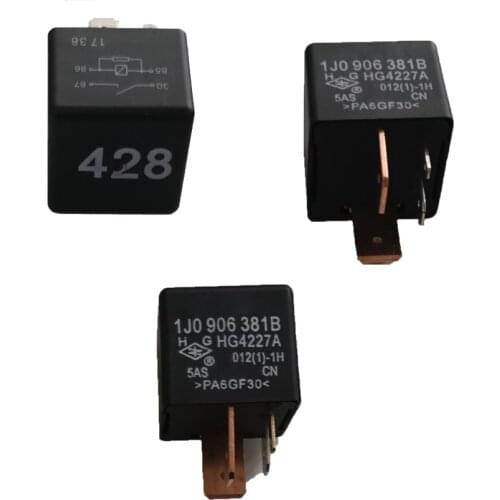 Relay NO.428 Fit for Audi A2 A3 TT VW Passat Jetta Bora Golf OE:1J0906381B