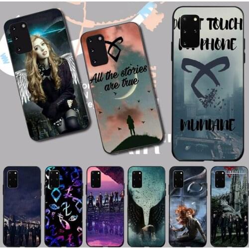 PENGHUWAN shadowhunters Luxury Unique Design Phone Cover for Samsung S20 plus Ultra S6 S7 edge S8 S9 plus S10 5G