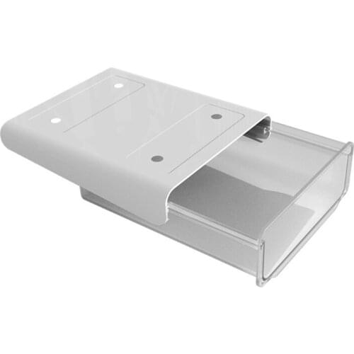 Self Stick Pencil Tray Under Desk Table Storage Drawer Organizer Box Stand 37MF